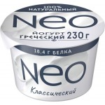Йогурт NEO Греческий 2%, без змж, 230г Йогурт NEO Греческий 2%, без змж, 230г