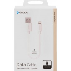 Дата-кабель DEPPA USB – Lightning, 2м, белый в магазинах Лента