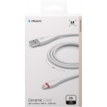 Дата-кабель DEPPA Ceramic USB – Lightning, 1м, белый