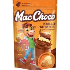 Какао-напиток растворимый MACCOFFEE со вкусом банан, печенье, 235г в магазинах Лента