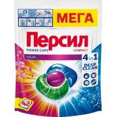 Капсулы для стирки ПЕРСИЛ Power 4в1 Колор, 42шт в магазинах Лента