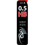 Грифели BRAUBERG Black Jack Hi-Polymer 0,5мм HB запасные Арт. 80447, 20шт Грифели BRAUBERG Black Jack Hi-Polymer 0,5мм HB запасные Арт. 80447, 20шт