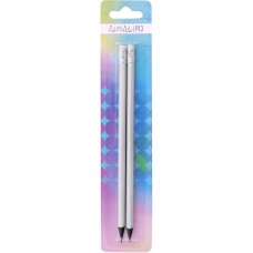Набор чернографитных карандашей ЛЕНТА KIDS Bright girl HB, с ластиком, Арт. MF521335, 2шт в магазинах Лента