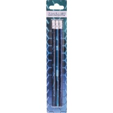 Набор чернографитных карандашей ЛЕНТА KIDS Engineering HB, с ластиком, Арт. MF521038-3, 3шт в магазинах Лента
