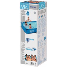 Бассейн каркасный BESTWAY Steel Pro 1200л 221х150х43см, Арт. 56401 в магазинах Лента