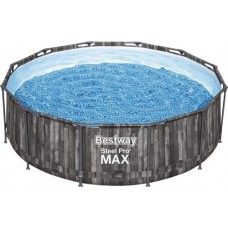 Бассейн каркасный BESTWAY 366x366x100см 9150л, с фильтром-насосом 220–240V и лестницей, Арт. 5614X в магазинах Лента