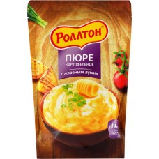 Пюре картофельное РОЛЛТОН с жареным луком, 240г в магазинах Лента