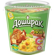 Пюре картофельное DOSHIRAK с соусом куриный с овощами, 52г в магазинах Лента