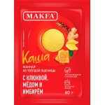 Каша манная MAKFA Клюква, мед и имбирь, 40г