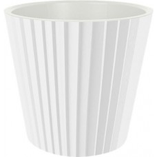Горшок для цветов c дренажной вставкой INGREEN Sand 3,3л d=19см, белый, Арт. IG640110048 в магазинах Лента