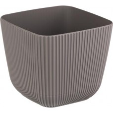 Кашпо IDEA Пиканто 1,8л 15х15см, французский серый, Арт. М 3209 в магазинах Лента