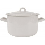 Кастрюля с крышкой ЛЫСЬВЕНСКИЕ ЭМАЛИ Жемчужная, эмалированная сталь 2.9л Арт. С-16111/Жм