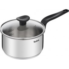 Ковш с крышкой TEFAL Primary d=16см, нержавеющая сталь, 1.5л Арт. E3082274 в магазинах Лента