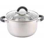 Кастрюля HOMECLUB Comfort, с силиконовыми ручками, нержавеющая сталь, индукция, 4.5л Арт. GS-6 Кастрюля HOMECLUB Comfort, с силиконовыми ручками, нержавеющая сталь, индукция, 4.5л Арт. GS-6