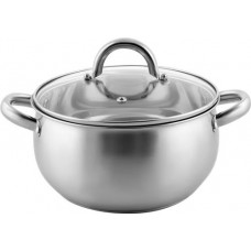 Кастрюля HOMECLUB City, нержавеющая сталь, 3.4л, Арт. RG-cas2 в магазинах Лента