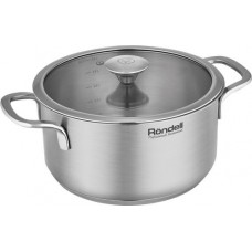 Кастрюля RONDELL Modern, нержавеющая сталь, индукция, 4.8л, Арт. 1748-RD-01 в магазинах Лента