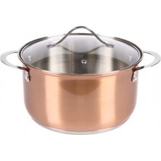 Кастрюля HOMECLUB Autumn Blues, нержавеющая сталь с декоративным покрытием, 5.5л, Арт. GS-cas3 в магазинах Лента