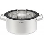 Кастрюля TALLER Expertise black, нержавеющая сталь, стекло, индукция, 5.1л, Арт. TR-99356 Кастрюля TALLER Expertise black, нержавеющая сталь, стекло, индукция, 5.1л, Арт. TR-99356