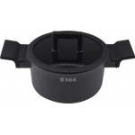 Кастрюля TALLER Expertise black, литой алюминий, индукция, 2.9л, Арт. TR-99365 Кастрюля TALLER Expertise black, литой алюминий, индукция, 2.9л, Арт. TR-99365