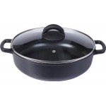 Жаровня HOPPS Flame, со стеклянной крышкой, литая, индукция, 3л, Арт. HG26NID