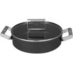 Сотейник STELLEN Pro 26см, кованый, антипригарное покрытие, индукция, с крышкой, Арт. TR-9906