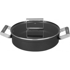 Сотейник STELLEN Pro 26см, кованый, антипригарное покрытие, индукция, с крышкой, Арт. TR-9906 в магазинах Лента