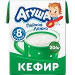 Кефир для детей АГУША 3,2%, без змж, 204г