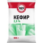 Кефир 365 ДНЕЙ 2,5%, без змж, 800г