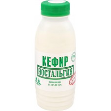 Кефир НОСТАЛЬГИЯ 3–4%, без змж, 300г в магазинах Лента