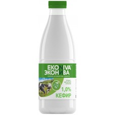 Кефир ЭКОНИВА 1%, без змж, 1000г в магазинах Лента
