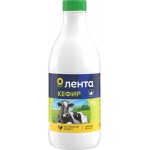 Кефир ЛЕНТА 1%, без змж, 920г Кефир ЛЕНТА 1%, без змж, 920г