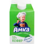 Кефир АМКА 3,2%, без змж, 450г