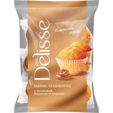 Маффины DELISSE Вареная сгущенка, 450г в магазинах Лента