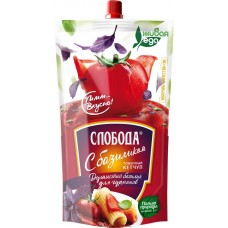 Кетчуп СЛОБОДА с базиликом, 320г в магазинах Лента