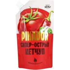 Кетчуп PIKADOR Супер-острый 1-я категория, 300г в магазинах Лента