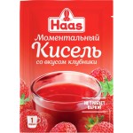 Кисель моментального приготовления HAAS Клубника, Арт. 23805, 30г