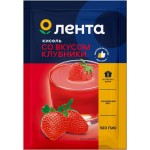 Кисель ЛЕНТА со вкусом клубники, 30г