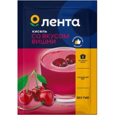 Кисель ЛЕНТА со вкусом вишни, 30г в магазинах Лента