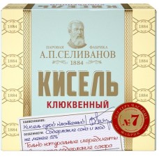 Кисель А.П.СЕЛИВАНОВ №7 Клюквенный, 200г в магазинах Лента