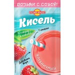 Кисель моментальный РУССКИЙ ПРОДУКТ Клубничный, 25г