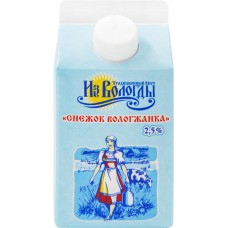 Снежок ВМК Вологжанка 2,5%, без змж, 470г в магазинах Лента