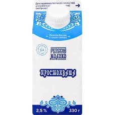 Простокваша РУЗСКИЙ Рузская 2,5%, без змж, 330г в магазинах Лента