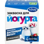 Закваска для йогурта VIVO, без змж, 4x0,5г