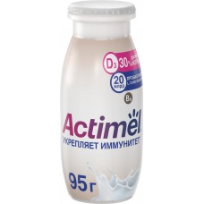 Напиток кисломолочный ACTIMEL сладкий, обогащенный 1,6%, без змж, 95г в магазинах Лента