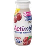 Напиток кисломолочный ACTIMEL Клюква с цинком, обогащенный 1,5%, без змж, 95г Напиток кисломолочный ACTIMEL Клюква с цинком, обогащенный 1,5%, без змж, 95г