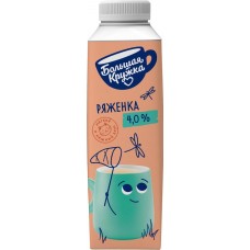 Ряженка БОЛЬШАЯ КРУЖКА 4%, без змж, 500г в магазинах Лента