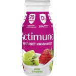 Продукт кисломолочный ACTIMUNO Киви, клубника 1,5%, без змж, 95г Продукт кисломолочный ACTIMUNO Киви, клубника 1,5%, без змж, 95г