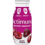 Продукт кисломолочный ACTIMUNO Вишня, черешня 1,5%, без змж, 95г Продукт кисломолочный ACTIMUNO Вишня, черешня 1,5%, без змж, 95г