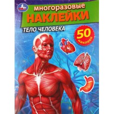 Активити УМКА Тело человека, с многоразовыми наклейками, 8 страниц, Арт. 310864 в магазинах Лента Активити УМКА Тело человека, с многоразовыми наклейками, 8 страниц, Арт. 310864 в магазинах Лента