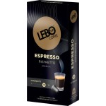 Кофе молотый в капсулах LEBO Espresso ristretto натуральный жареный, 10кап